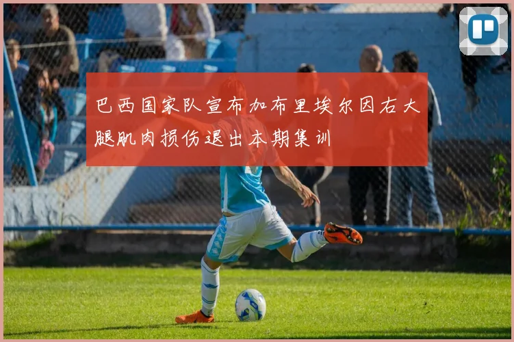 巴西国家队宣布加布里埃尔因右大腿肌肉损伤退出本期集训